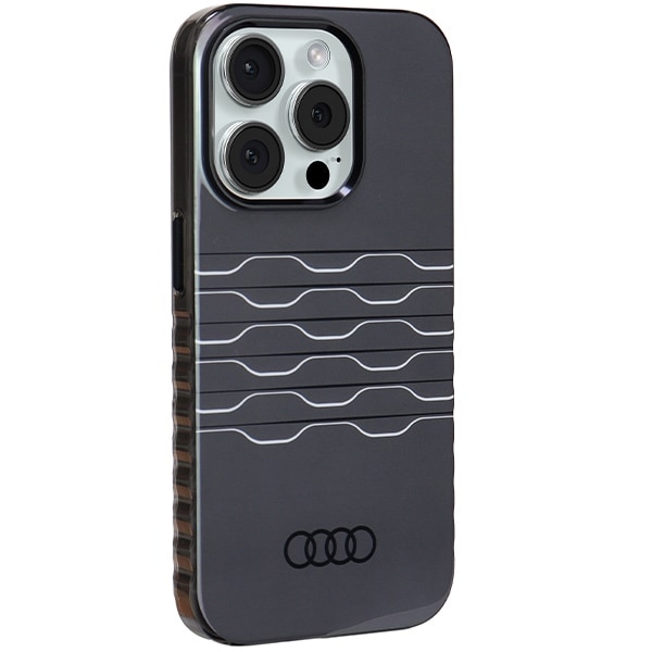 Audi IML MagSafe-etui til iPhone 15 Pro - sort