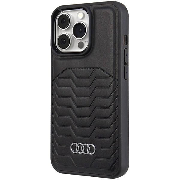 Audi Syntetiskt läderfodral med MagSafe för iPhone 13 Pro / 13 - svart