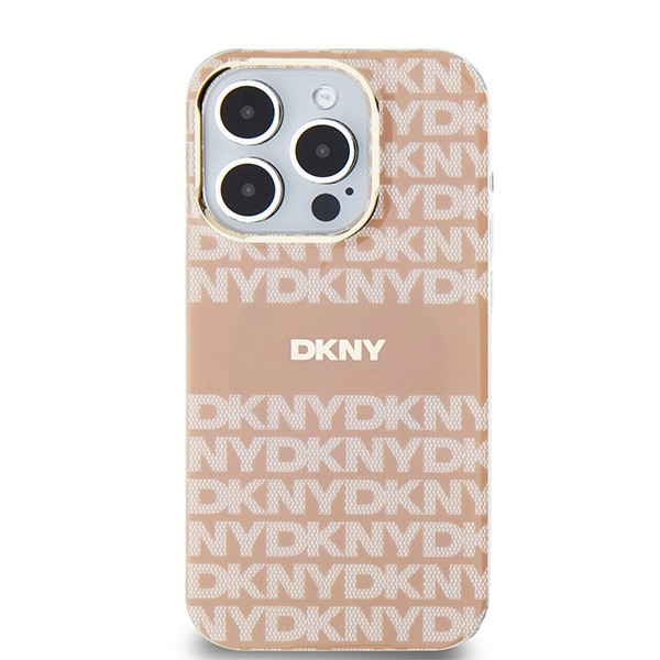 DKNY IML Mono & Stripe MagSafe-etui til iPhone 13 Pro Max - pink