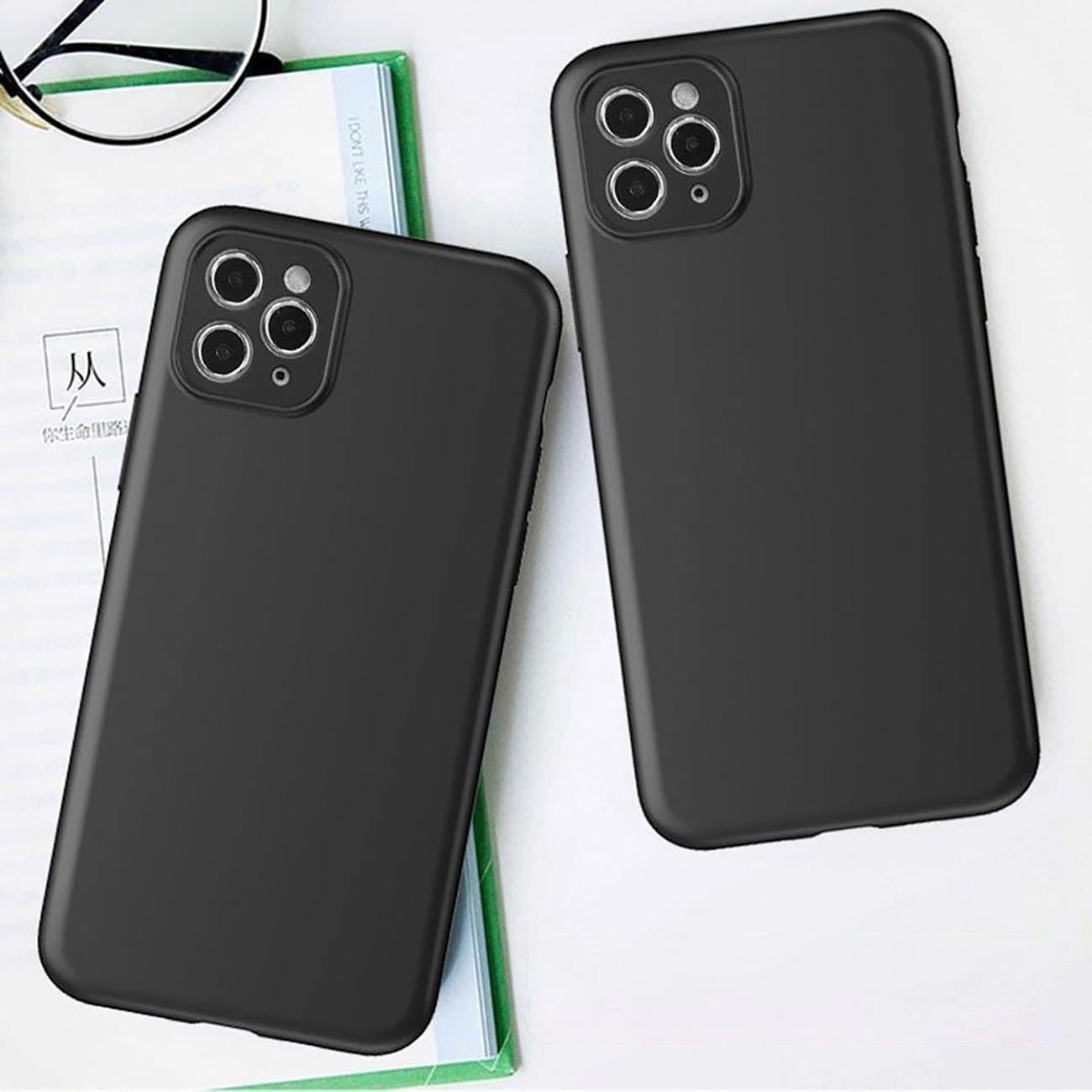 Blødt etui til Xiaomi Poco F6 - Sort