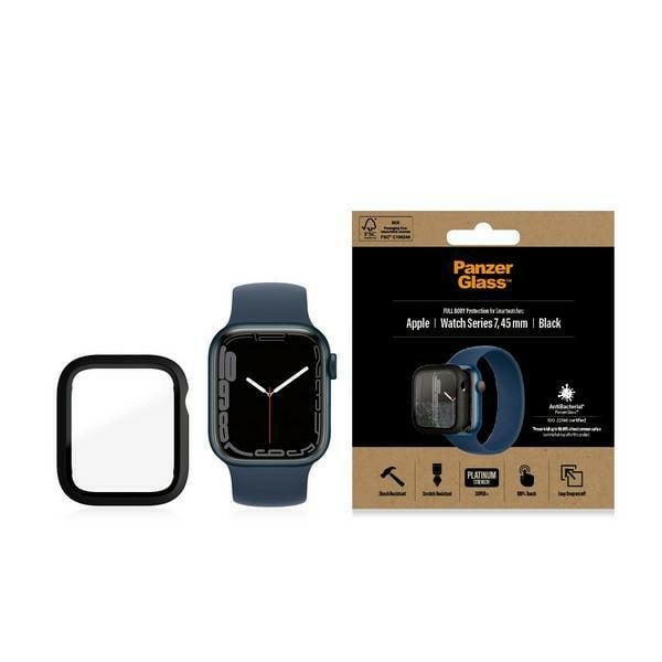PanzerGlass Fodral för Apple Watch 7 45mm - Svart