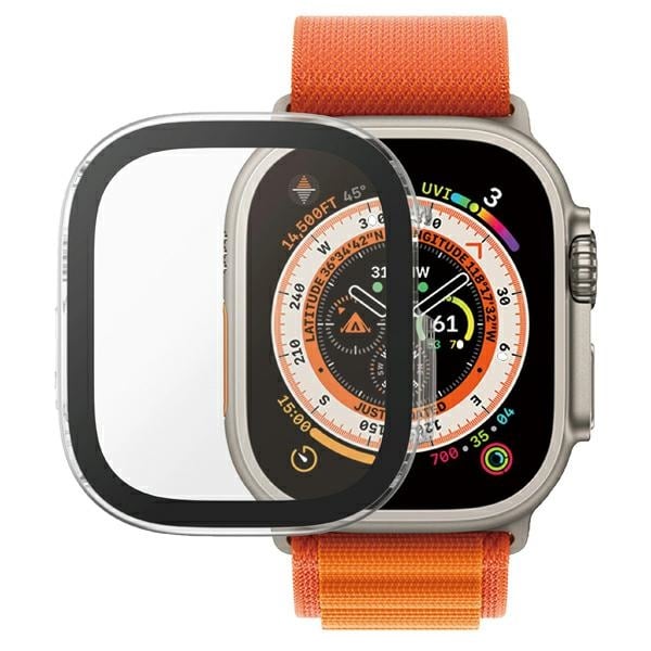 PanzerGlass Full Body-fodral för Apple Watch Ultra 49mm - transparent