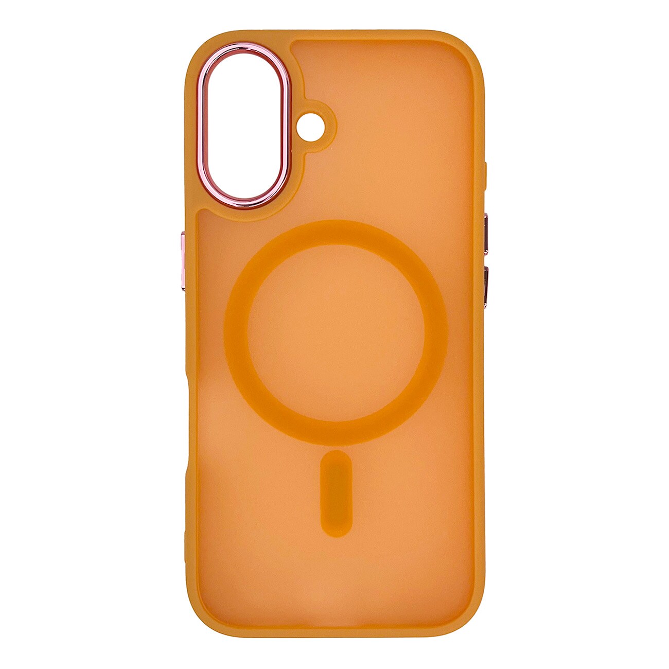 Magnetic Collection MagSafe iPhone 16 Fodral - Orange