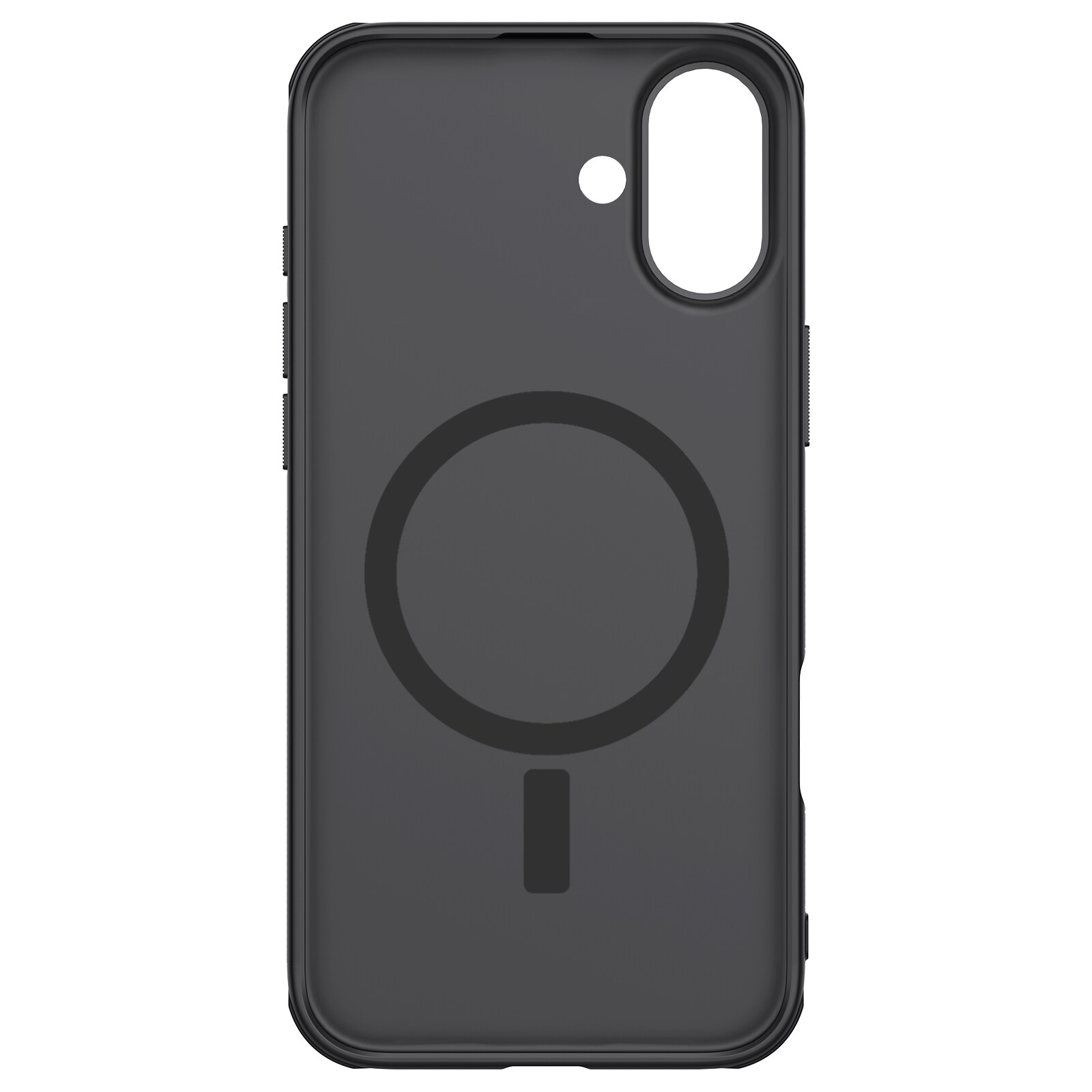 Nillkin Super Frosted Shield Pro magnetisk etui til iPhone 16 - sort