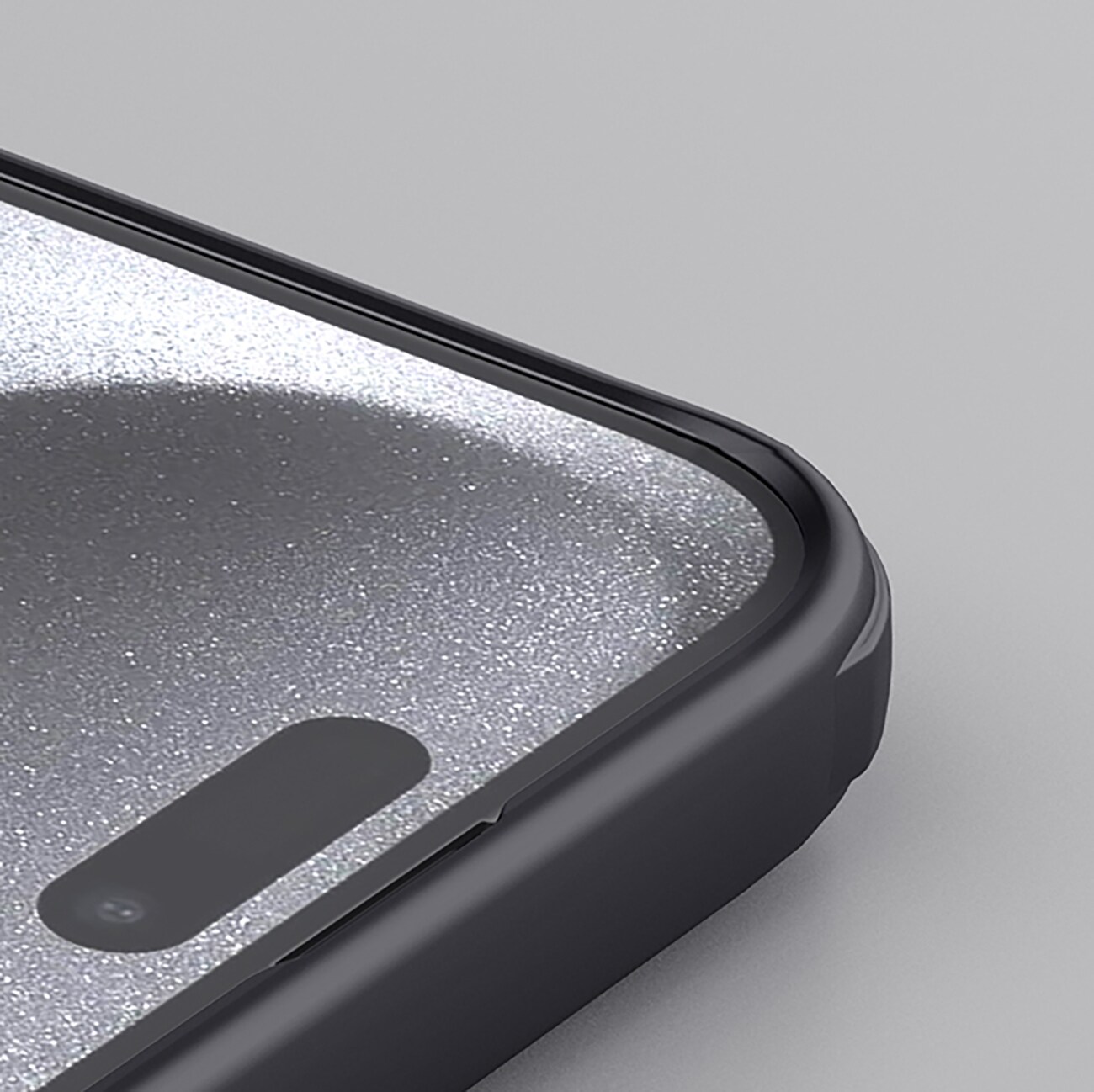 Nillkin Super Frosted Shield Pro-etui til iPhone 16 Pro - sort