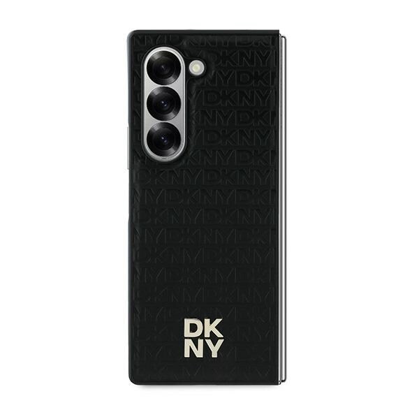 DKNY Repeat Pattern Stack Logo Case til Samsung Galaxy Z Fold6 - Sort