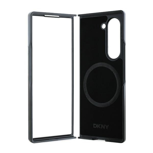 DKNY Repeat Pattern Stack Logo Case til Samsung Galaxy Z Fold6 - Sort