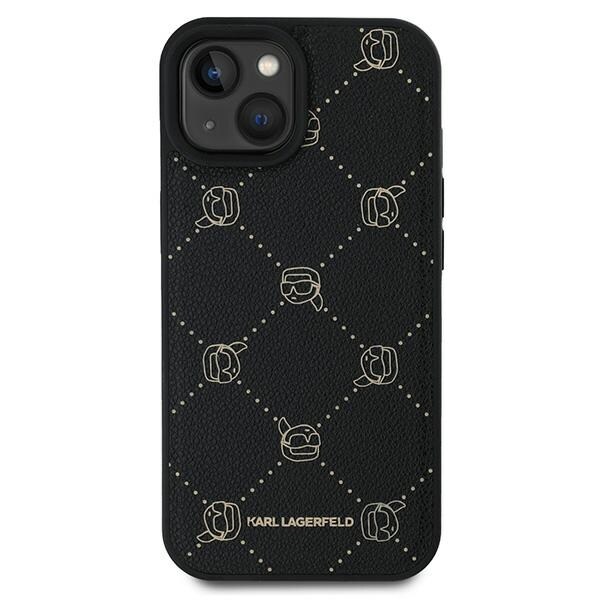 Karl Lagerfeld Karl Head MagSafe-fodral för iPhone 15 Plus - Svart