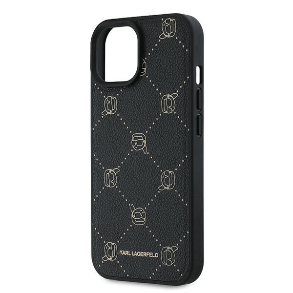 Karl Lagerfeld Karl Head MagSafe-fodral för iPhone 15 Plus - Svart
