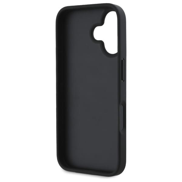 DKNY Texture Pattern Tonal Stripe iPhone 16 Fodral - Svart