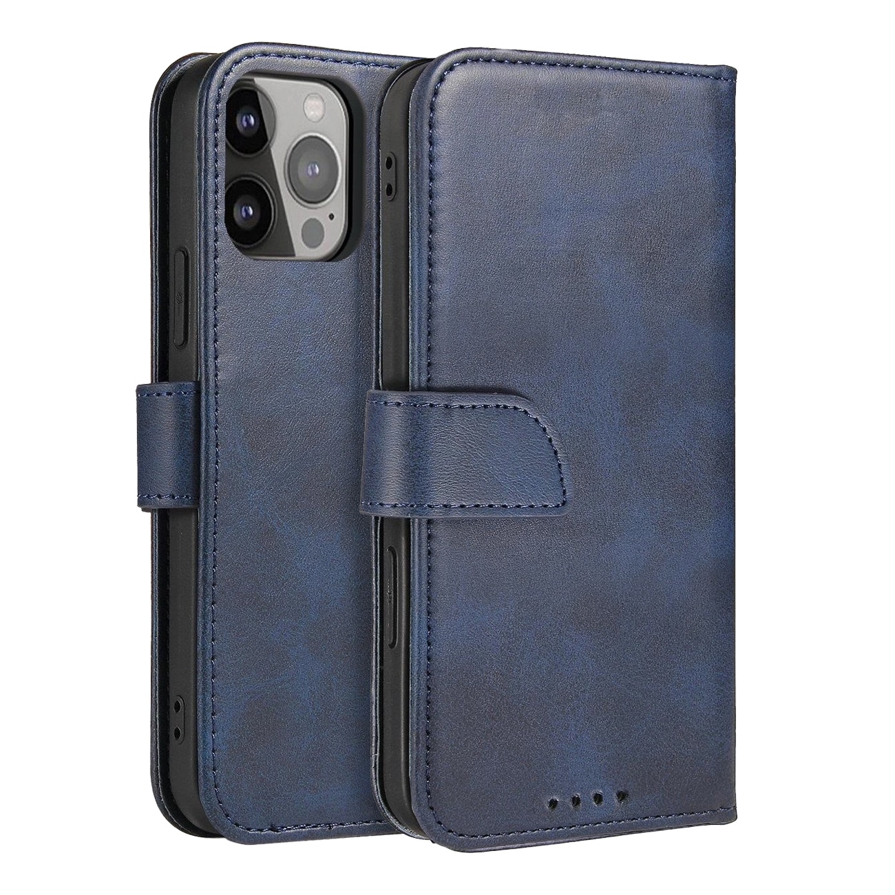 Magnet Etui med flip til Samsung Galaxy S25+ - Blå