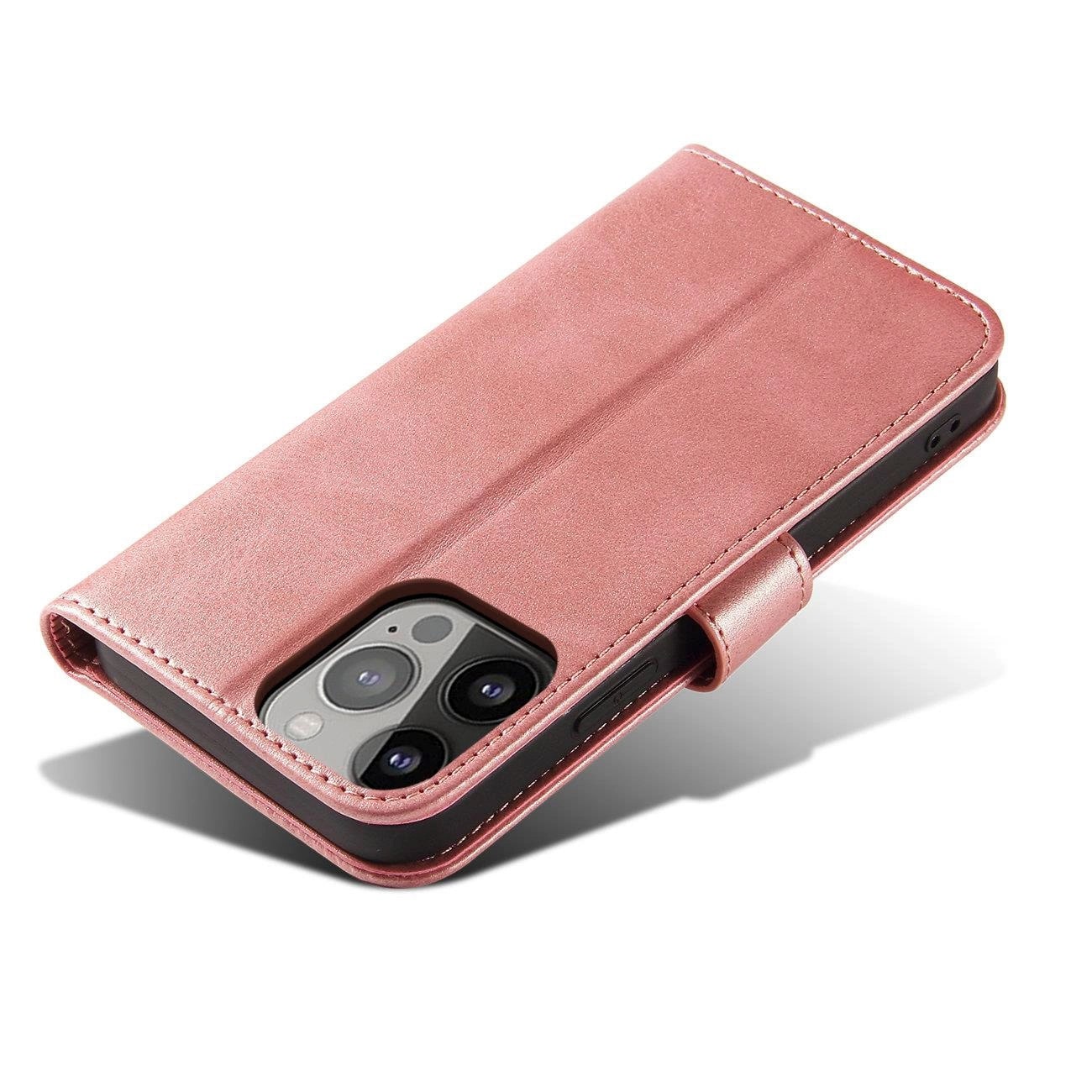 Magnet Etui med flip til Samsung Galaxy S25+ - Pink
