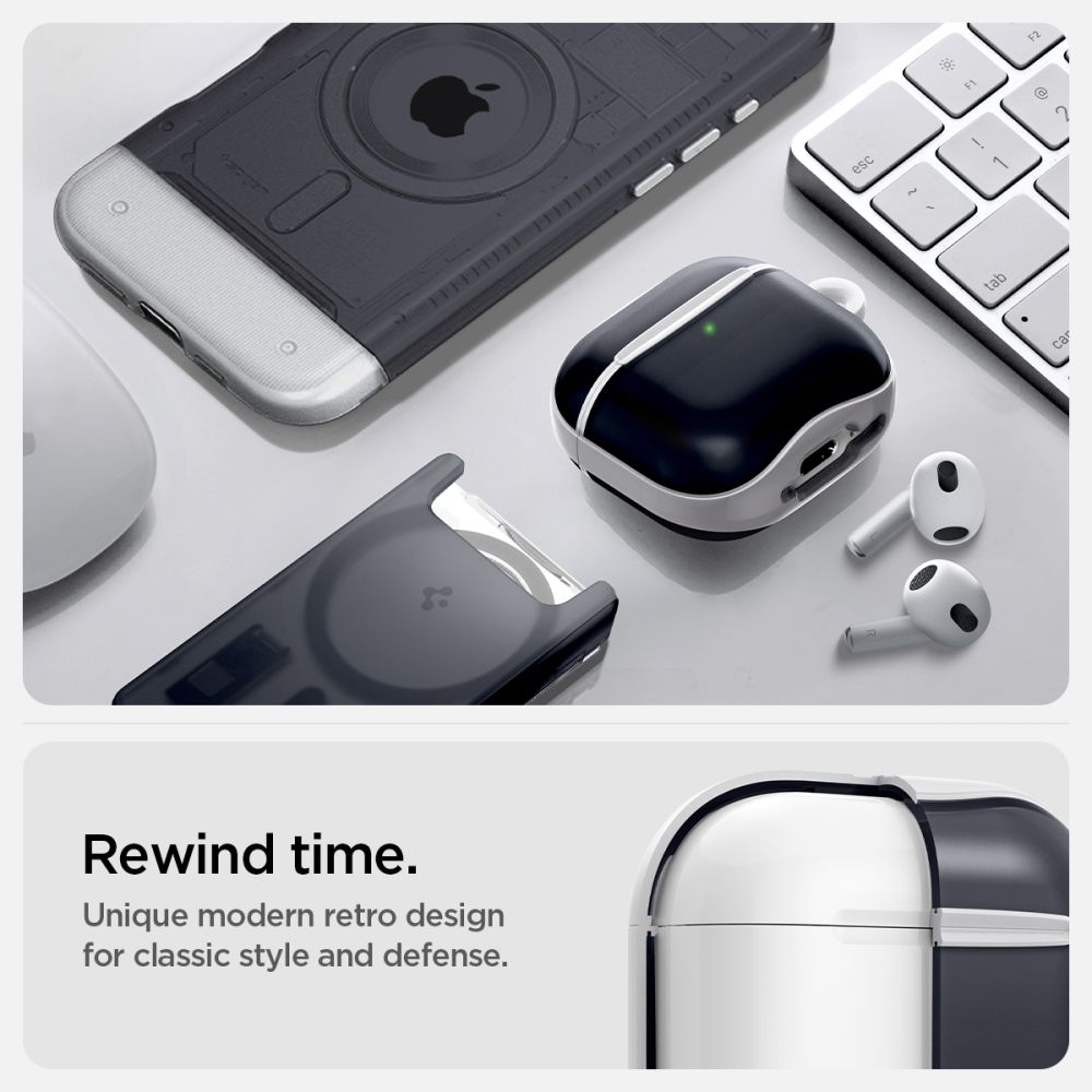 Spigen Classic C1-etui til AirPods 4 - grafit