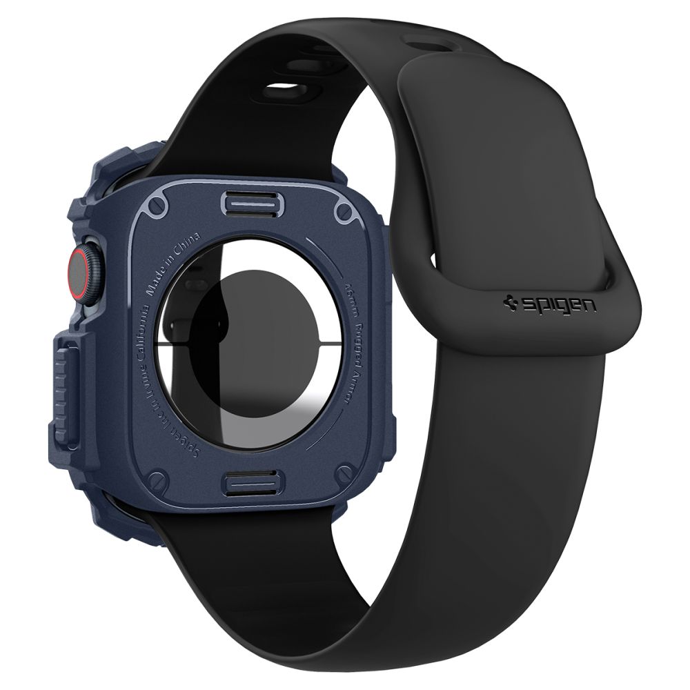 Spigen Robust pansarfodral för Apple Watch 10 46mm - Marinblå