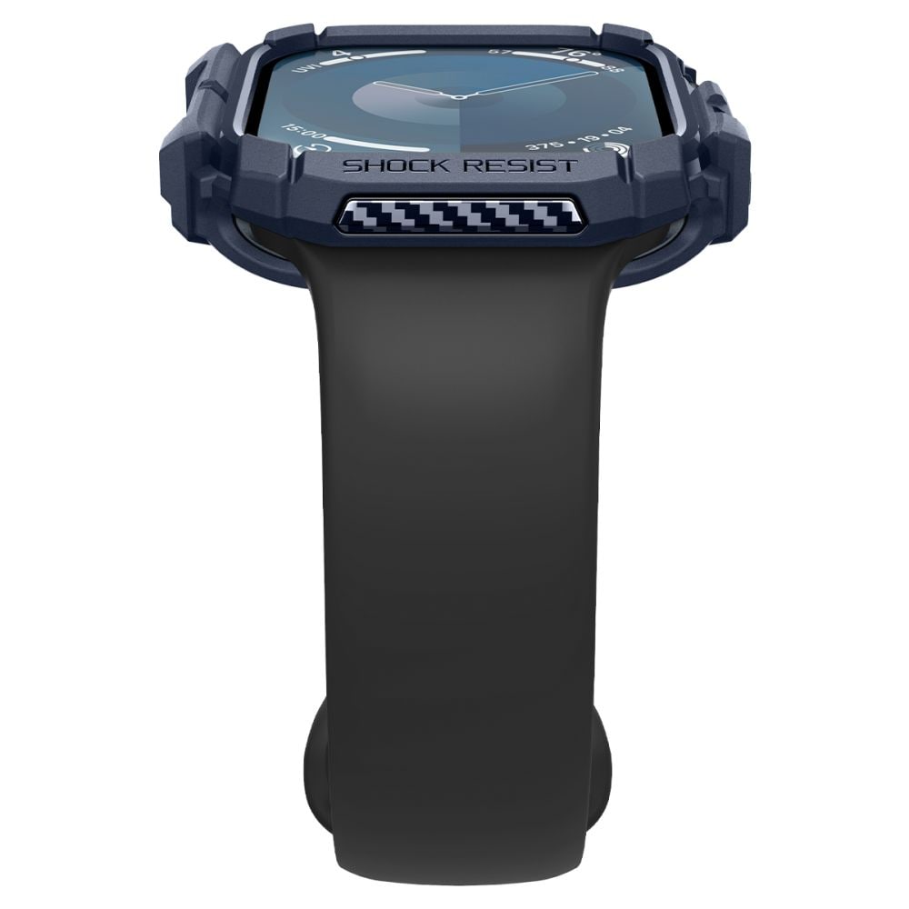 Spigen Robust pansarfodral för Apple Watch 10 46mm - Marinblå
