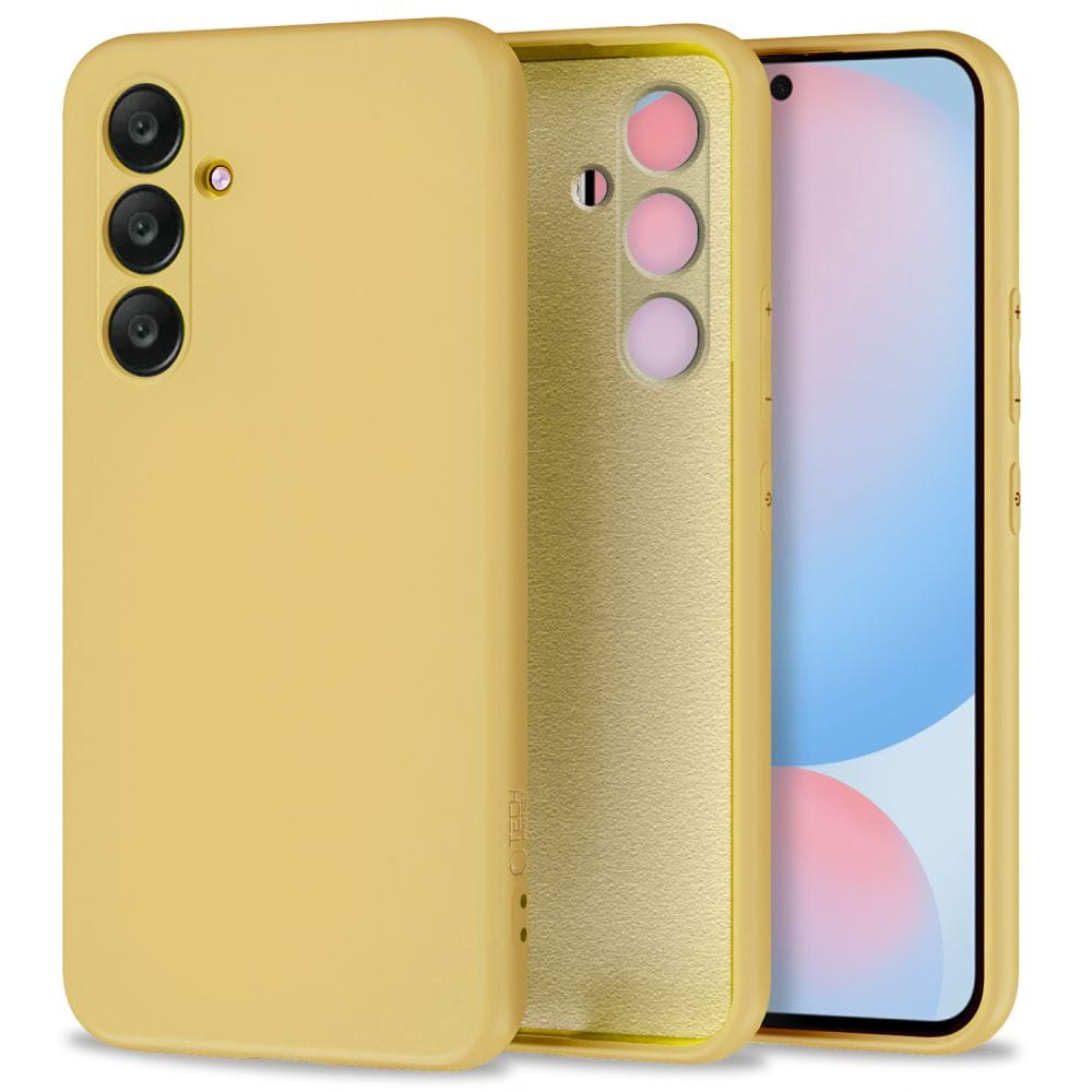 Tech-Protect Icon Fodral för Samsung Galaxy S24 FE - Gul