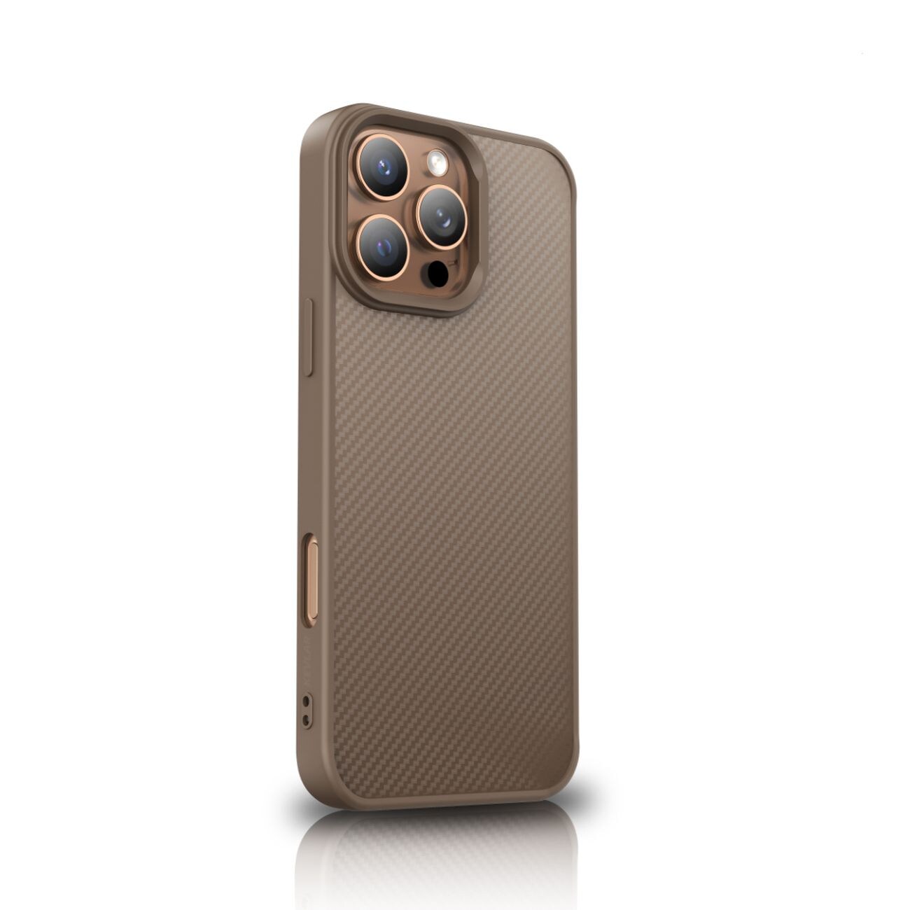 Wozinsky Kulfiberetui med MagSafe til Samsung Galaxy S25+ - Brun