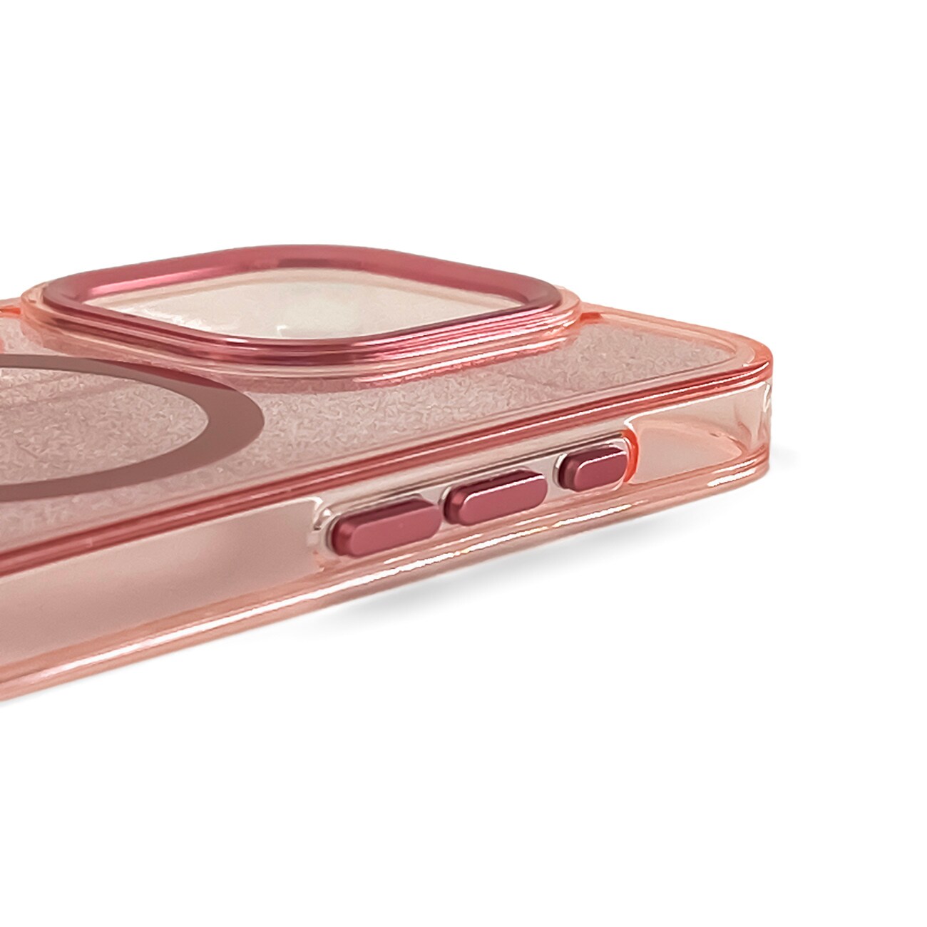 Wozinsky Glitter-etui til Samsung Galaxy S25 - Pink med glitter