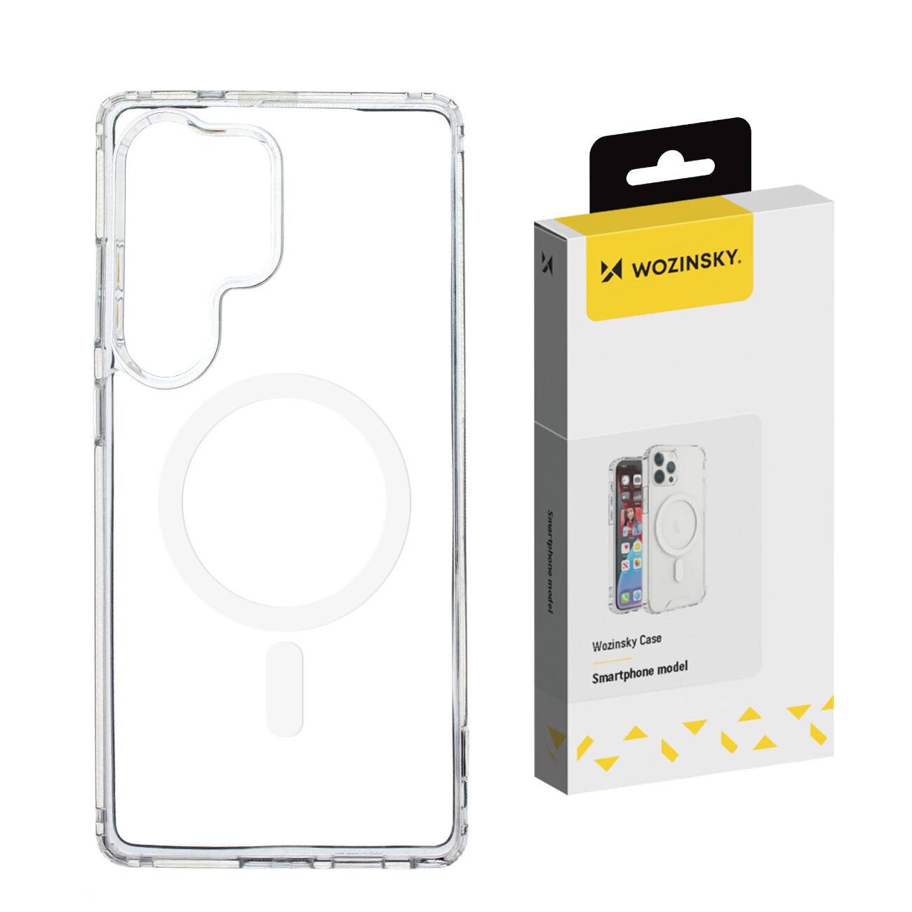 Wozinsky Ultraklart MagSafe-etui til Samsung Galaxy S25 - Klar