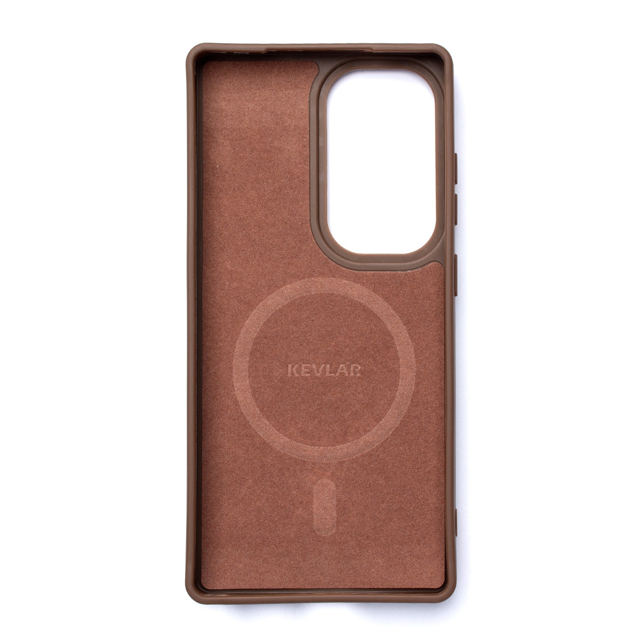Wozinsky Kulfiberetui med MagSafe til Samsung Galaxy S25 - Brun