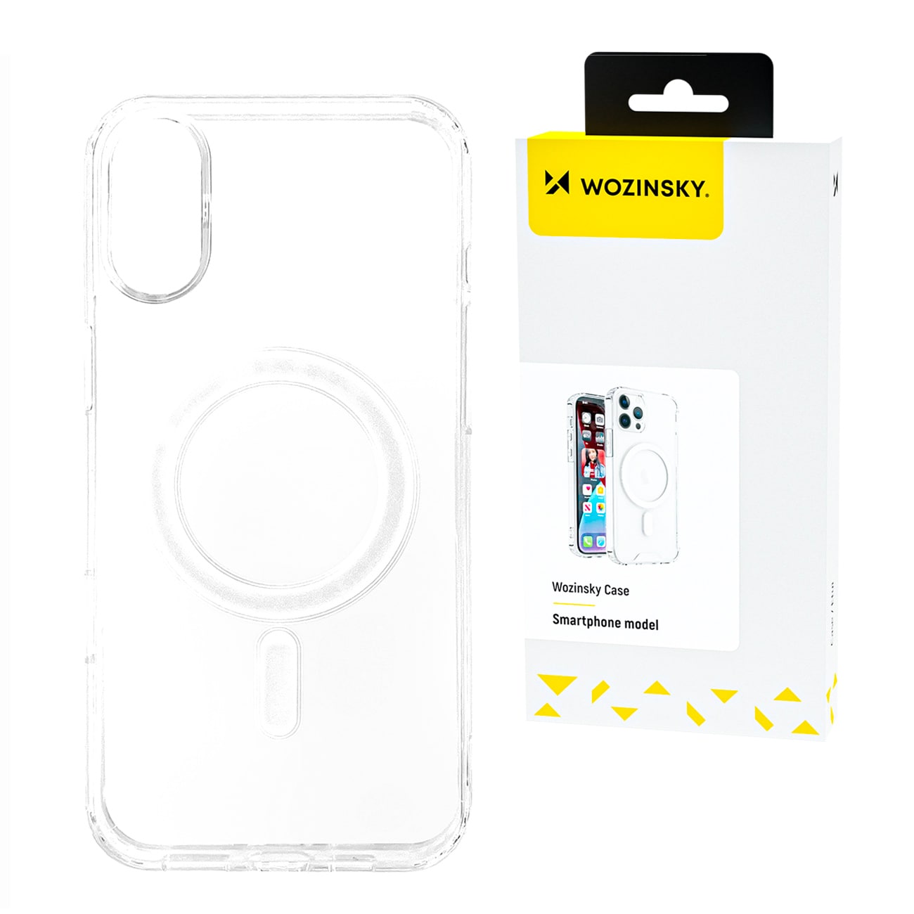 Wozinsky Ultraklart MagSafe-etui til Samsung Galaxy S24 FE - Klar