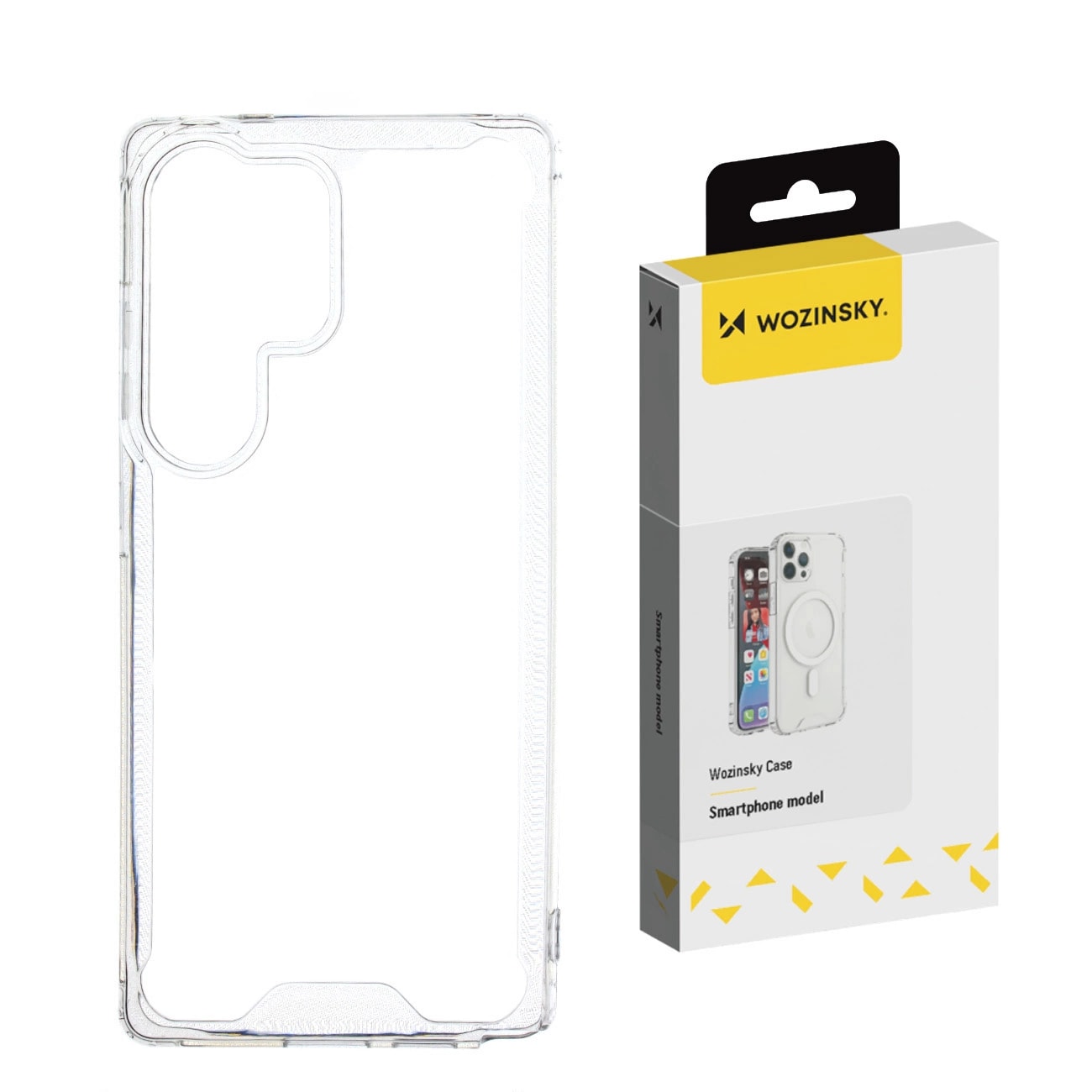 Wozinsky Clear Corner Case för Samsung Galaxy S24 FE - Clear