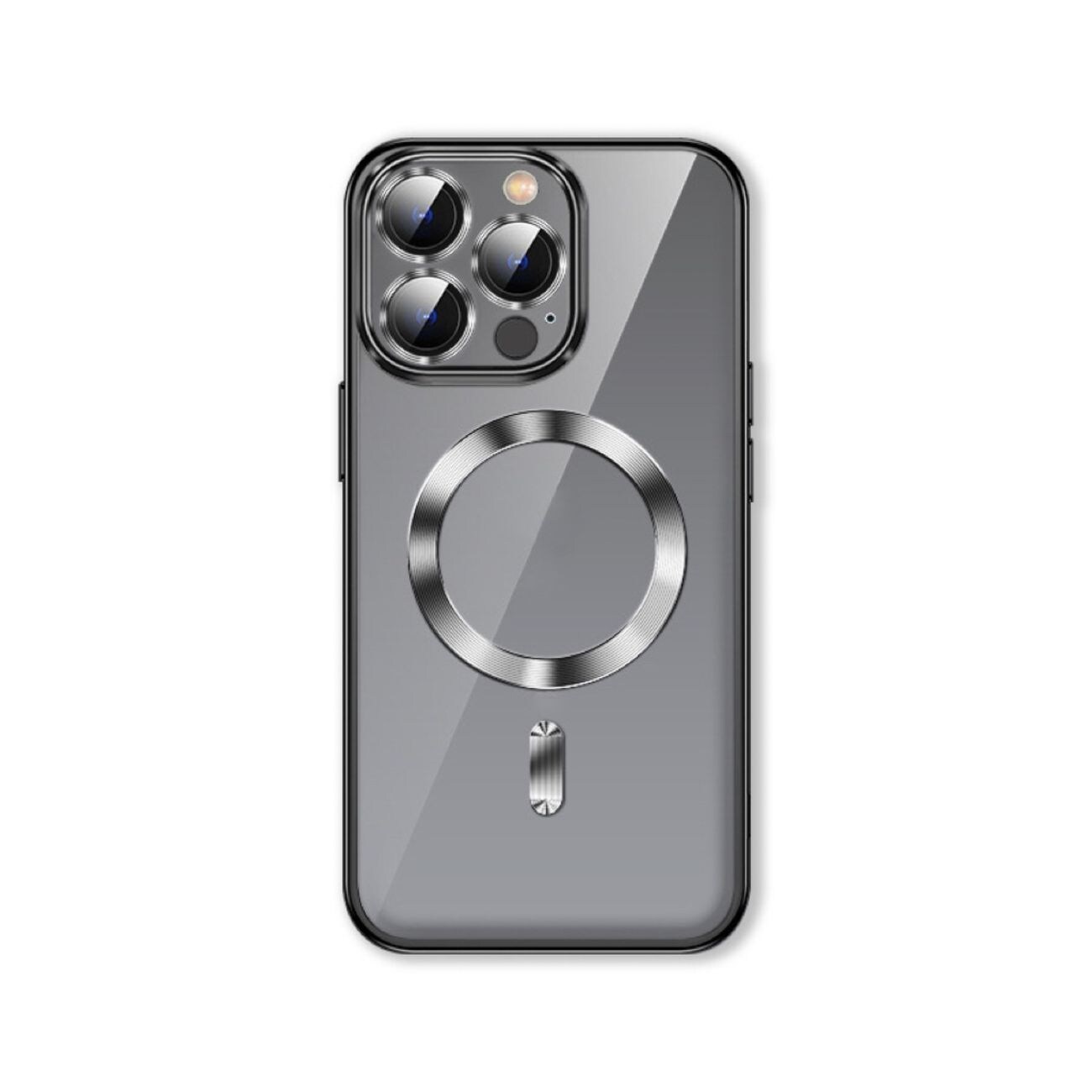 Wozinsky Galvaniseret Magsafe-etui til Samsung Galaxy S24 FE - Sort