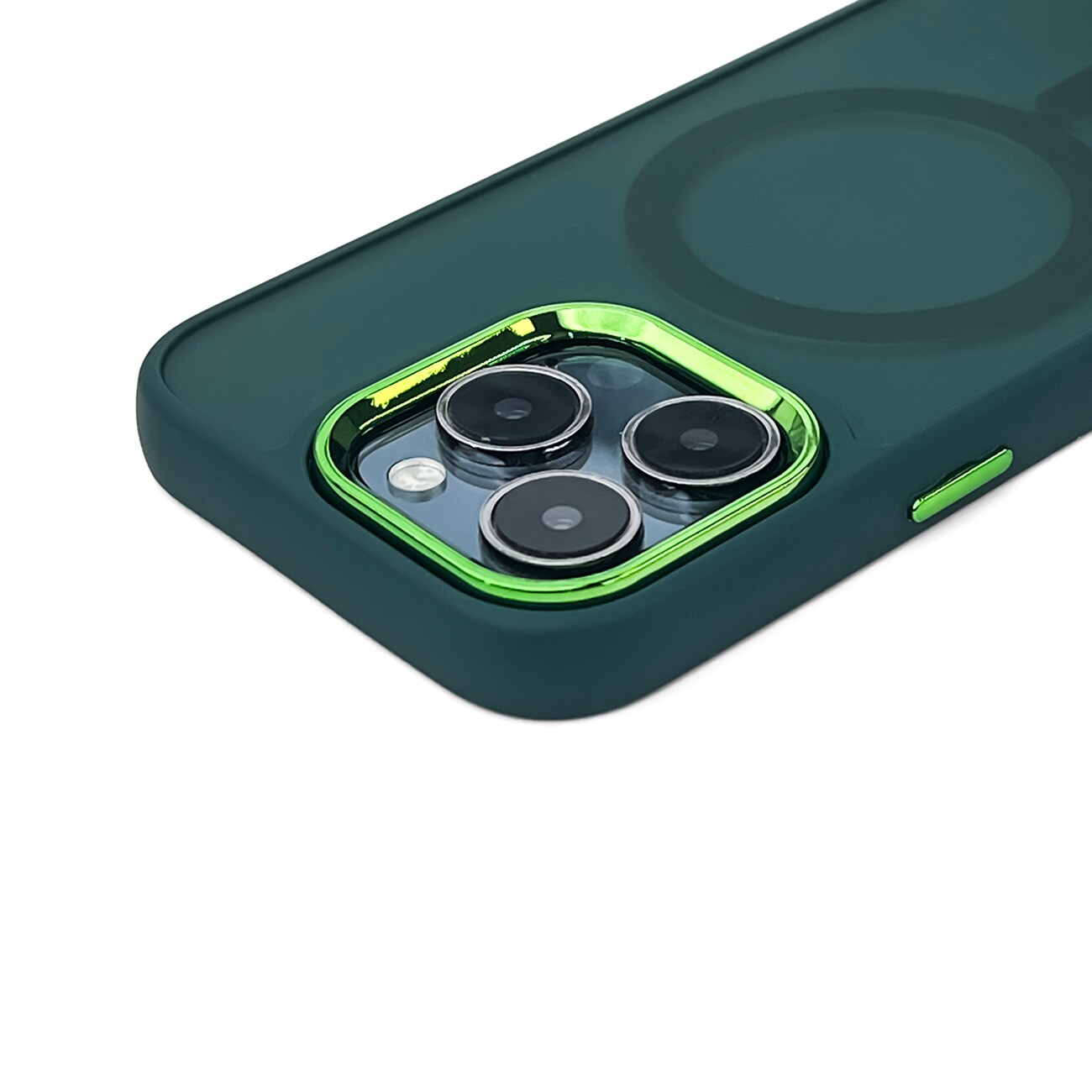 Wozinsky Fashion Case med MagSafe til Samsung Galaxy S24 FE - Grøn