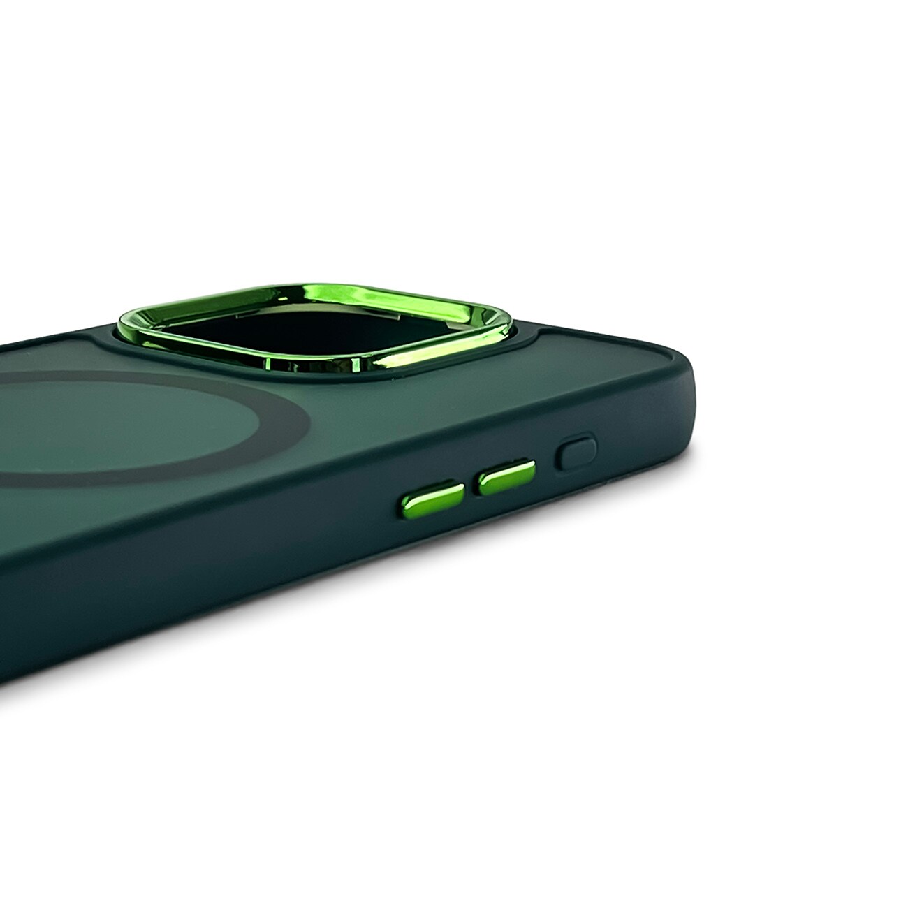 Wozinsky Fashion Case med MagSafe til Samsung Galaxy S24 FE - Grøn