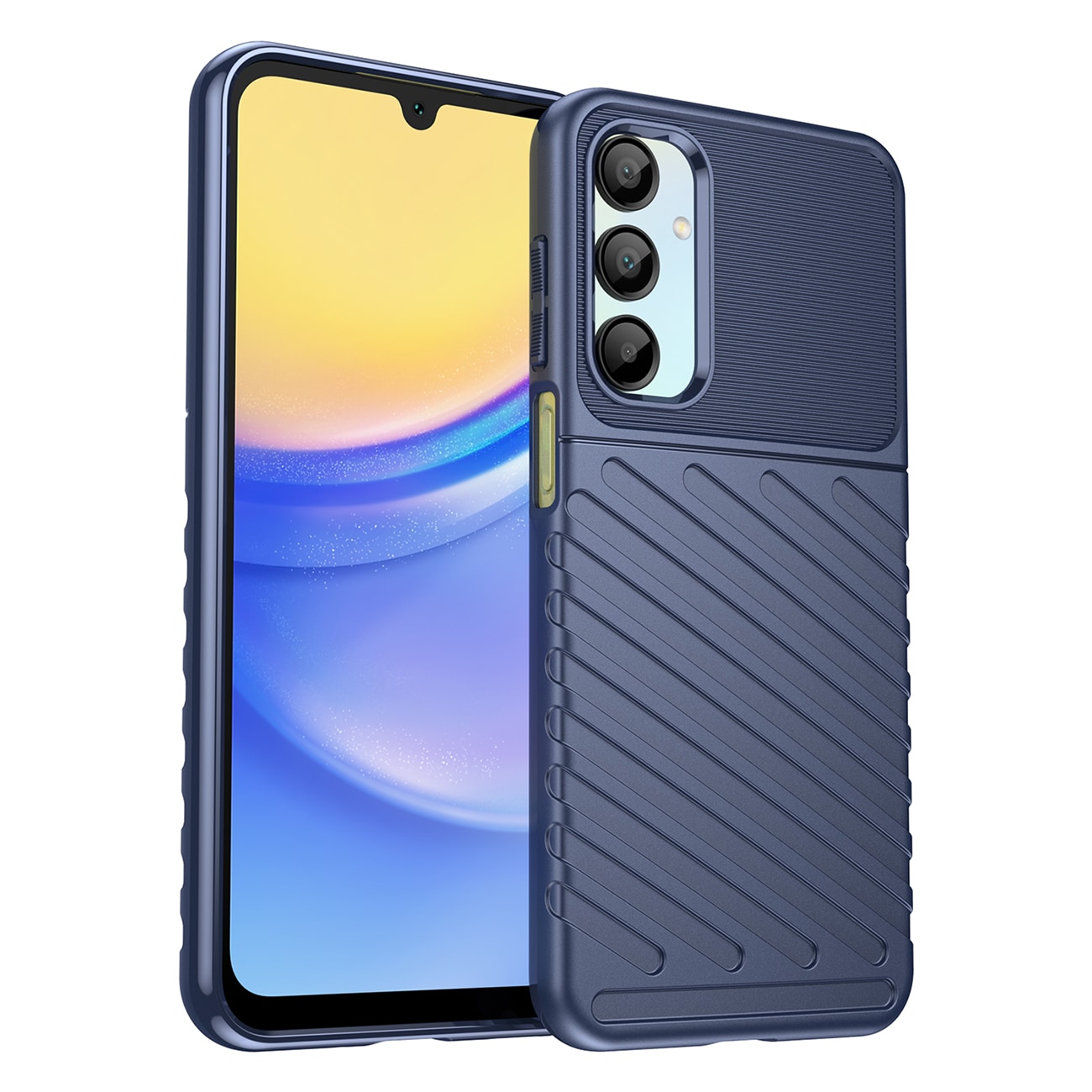 Thunder Case för Samsung Galaxy A26 pansarskydd i silikon - blå