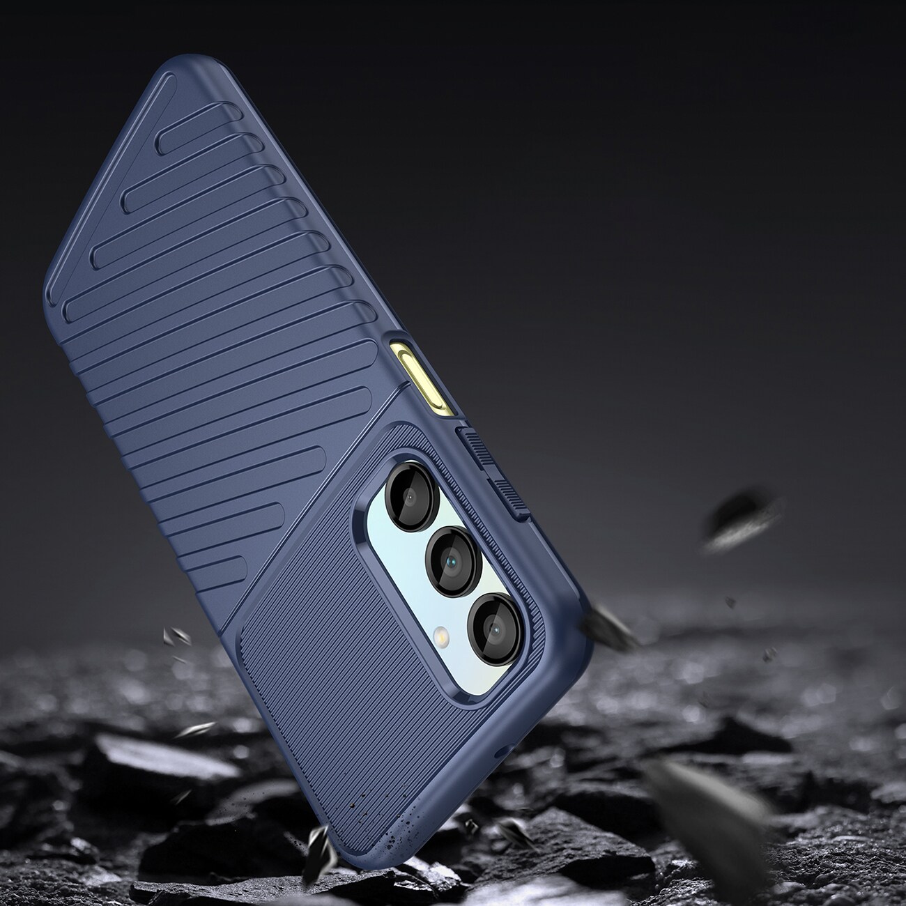 Thunder Case för Samsung Galaxy A26 pansarskydd i silikon - blå