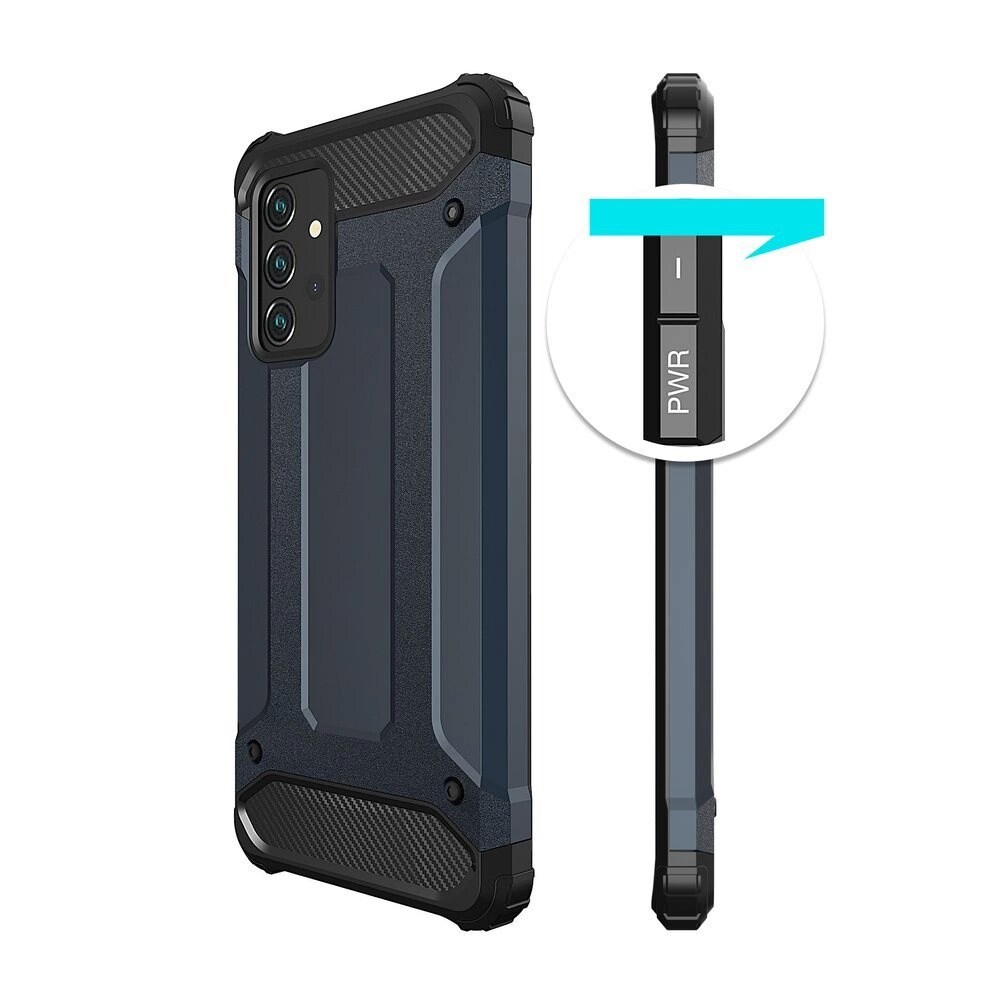Hybrid Armor-etui til Samsung Galaxy A36 - Guld