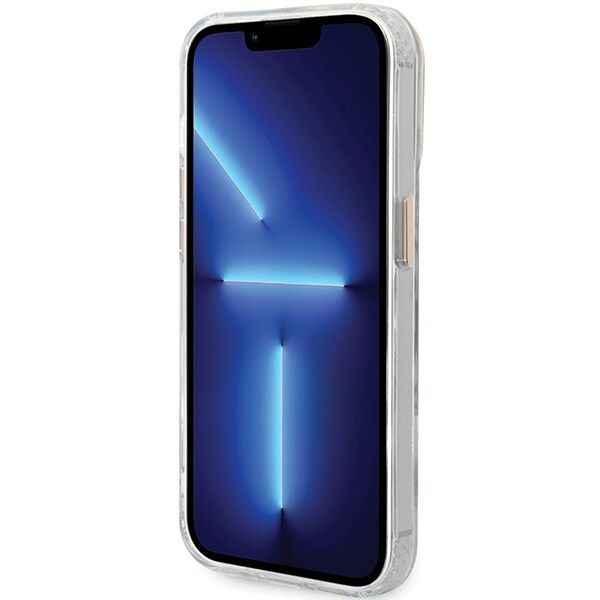 Guess Metal Outline MagSafe-etui til iPhone 15 Pro - guld
