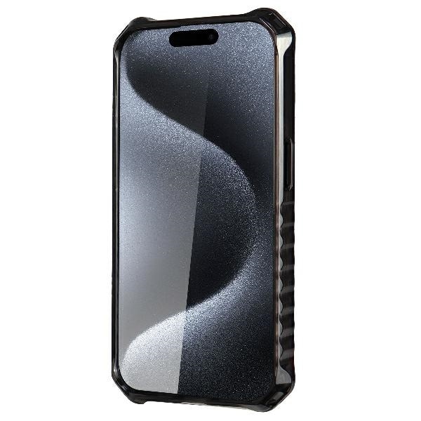 Audi IML Sport MagSafe-fodral för iPhone 15 Pro 6,1" svart hårdplast AU-IMLMIP15P-RSQ/D2-BK