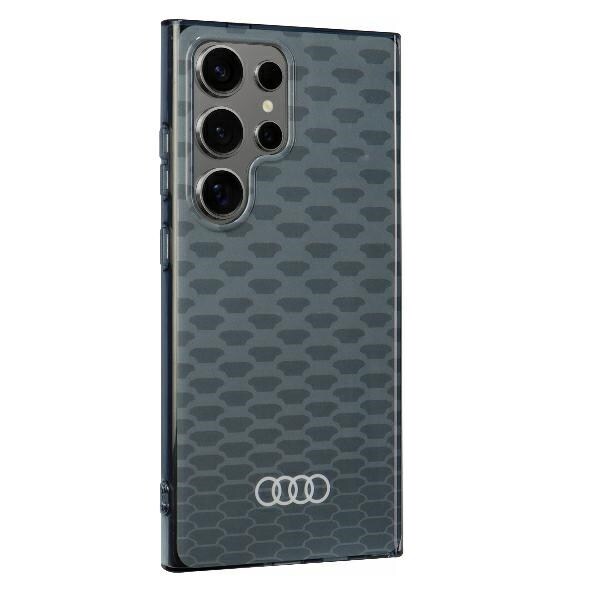Audi IML Stitching Pattern MagSafe Case S24 Ultra S928 grå/grå hardcase AU-IMLMS24U-Q5/D3-GY