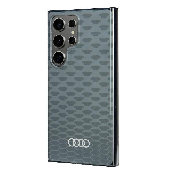 Audi IML Stitching Pattern MagSafe Case S24 Ultra S928 grå/grå hardcase AU-IMLMS24U-Q5/D3-GY