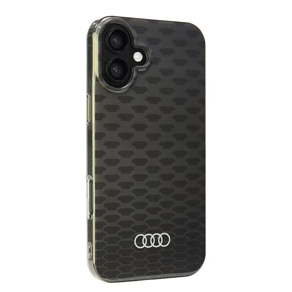 Audi IML Stitching MagSafe iPhone 16 Plus 6.7" svart hårddisk AU-IMLMIP16M-Q5/D3-BK