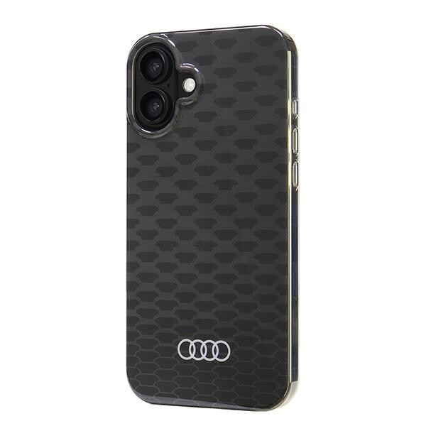 Audi IML Stitching MagSafe iPhone 16 Plus 6.7" svart hårddisk AU-IMLMIP16M-Q5/D3-BK