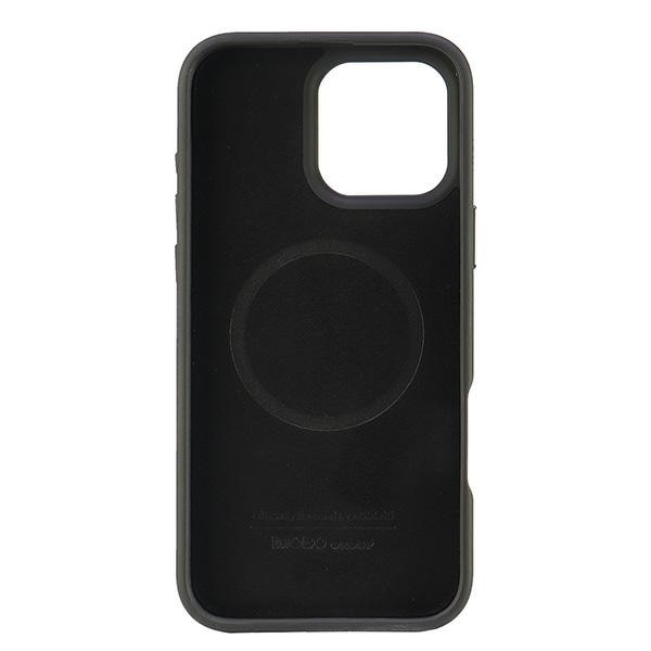 Audi syntetiskt läder MagSafe iPhone 16 Pro Max 6,9" svart hårddisk AU-TPUPCMIP16PM-GT/D3-BK