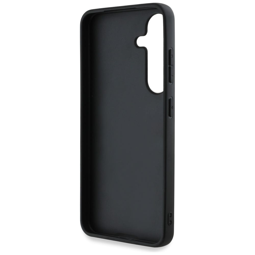 Guess Grained Big 4G Logo Small Classic Logotaske til Samsung Galaxy S25 sort