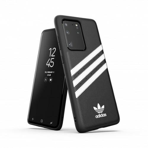 Adidas OR Moudled Fodral PU för Samsung Galaxy S20 Ultra Svart och vitt