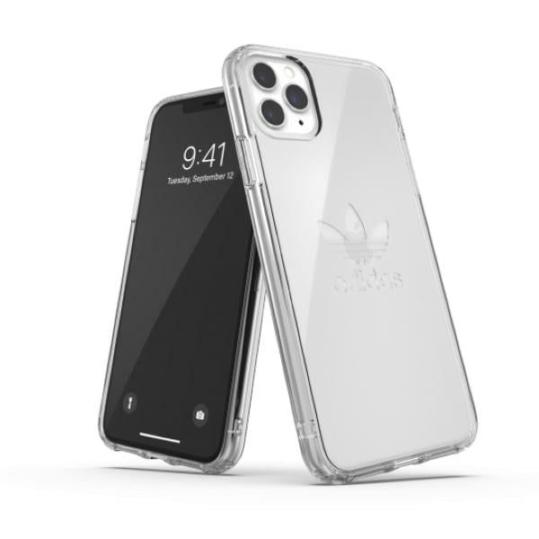 Adidas OR PC-fodral med stor logotyp för iPhone 11 Pro Max - Transparent