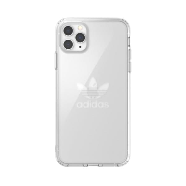 Adidas OR PC-fodral med stor logotyp för iPhone 11 Pro Max - Transparent