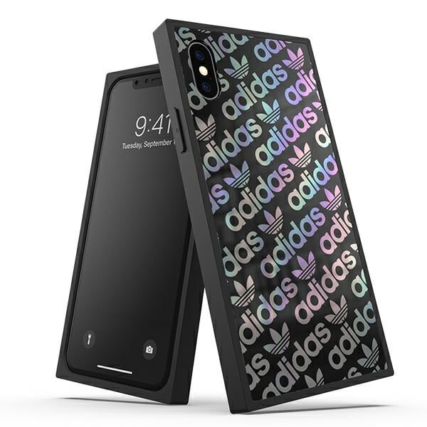 Adidas OR fyrkantigt fodral för iPhone X / Xs - svart