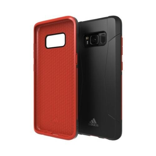 Adidas SP Solo-fodral för Samsung Galaxy S8 - svart och rött