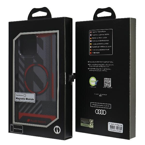 Audi IML Sport MagSafe-fodral för iPhone 13 Pro Max - Svart