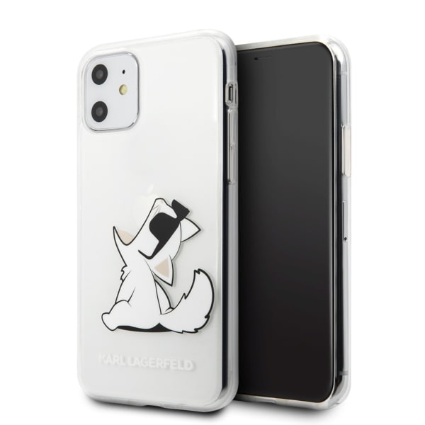 Karl Lagerfeld Choupette Fun iPhone 11 / Xr Fodral - Transparent