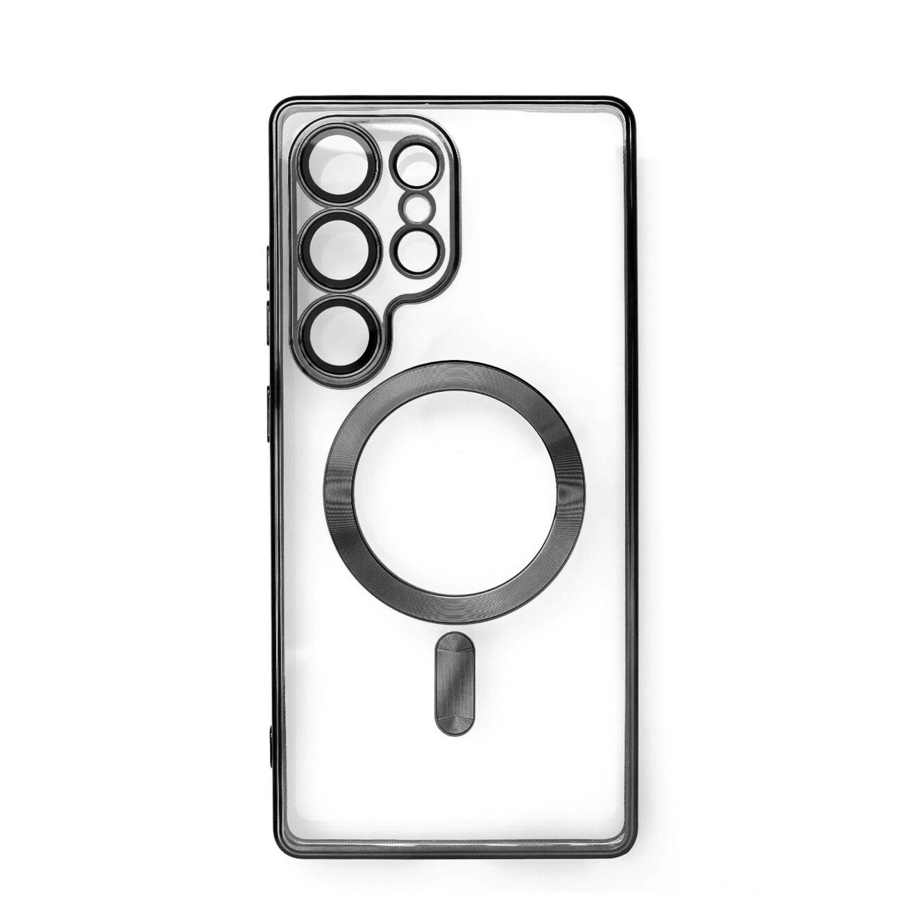 Galvaniserat fodral med MagSafe galvaniserat för iPhone 16e - svart