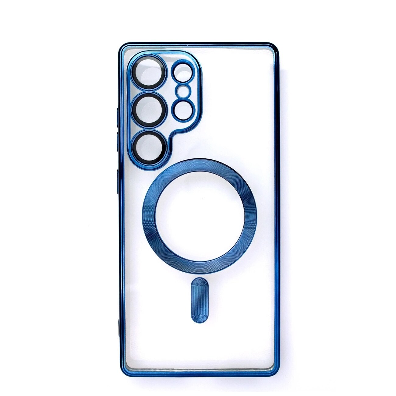 Galvaniserat fodral med MagSafe för iPhone 16e - Blå