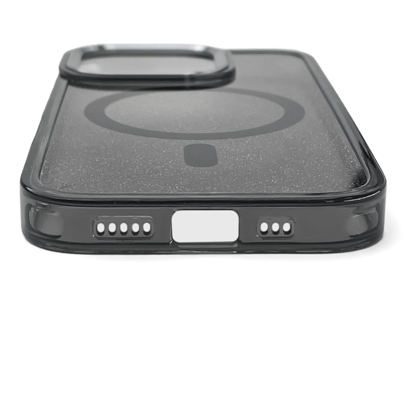 Glitteretui med MagSafe til Samsung Galaxy S25 Edge - Sort